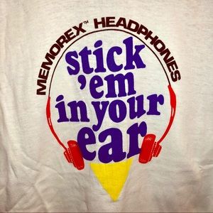 Vintage 1970’s Memorex Long Sleeve Shirt